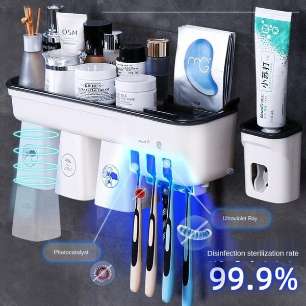smart toothbrush sterilizer gargle cup household minimalist holder toothpaste storage box three-piece rack bottles & jars
smart toothbrush sterilizer gargle cup household minimalist holder toothpaste storage box three-piece rack bottles & jars
