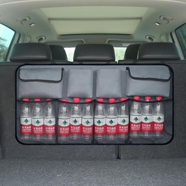 car organizer 1pc trunk backseat storage bag net auto rear seat drink holder pocket stowing tidying interior accessories
car organizer 1pc trunk backseat storage bag net auto rear seat drink holder pocket stowing tidying interior accessories