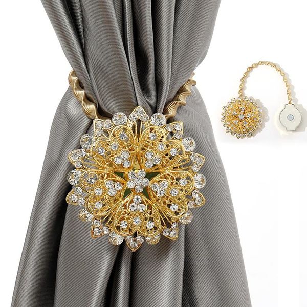 big flowers design curtain buckle magnetic diamond clip hanging punch holders accessories home decoration other decor
big flowers design curtain buckle magnetic diamond clip hanging punch holders accessories home decoration other decor