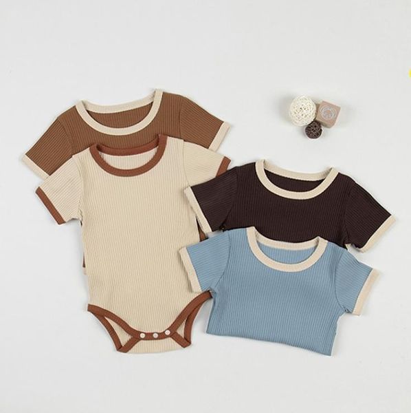 born baby clothes summer 2021 boy one-piece thin cotton girl romper toddler rompers, Blue
born baby clothes summer 2021 boy one-piece thin cotton girl romper toddler rompers, Blue
