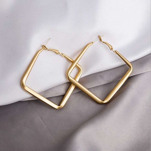 earrings s925 silver needle exaggerated geometric and metal square earrings, Golden
earrings s925 silver needle exaggerated geometric and metal square earrings, Golden