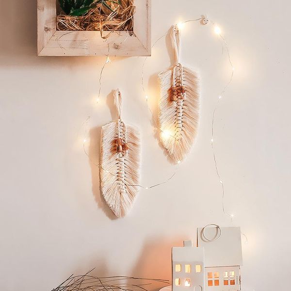 decorative objects & figurines handmade macrame hanging decoration hand-woven boho tassel ornament tapestry for home door wall 28cm elgs
decorative objects & figurines handmade macrame hanging decoration hand-woven boho tassel ornament tapestry for home door wall 28cm elgs