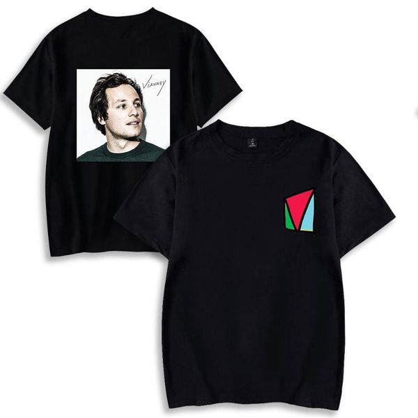 men's t-shirts vianney printed t shirt women short sleeve streetwear trend tee fashion harajuku t-shirt summer cotton men top, White;black
men's t-shirts vianney printed t shirt women short sleeve streetwear trend tee fashion harajuku t-shirt summer cotton men top, White;black