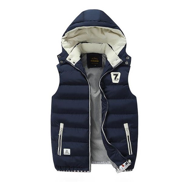 men's vests vest winter down casual waistcoat sleeveless jacket plus size 5xl warm overcoats hat detachable, Black;white
men's vests vest winter down casual waistcoat sleeveless jacket plus size 5xl warm overcoats hat detachable, Black;white