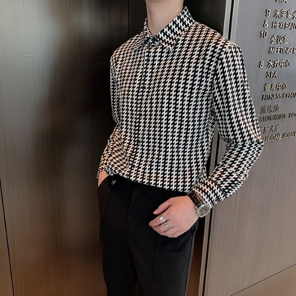 men's short-sleeved shirts 2021 summer print loose business casual shirt personality hair stylist nightclub youth men dress, White;black
men's short-sleeved shirts 2021 summer print loose business casual shirt personality hair stylist nightclub youth men dress, White;black