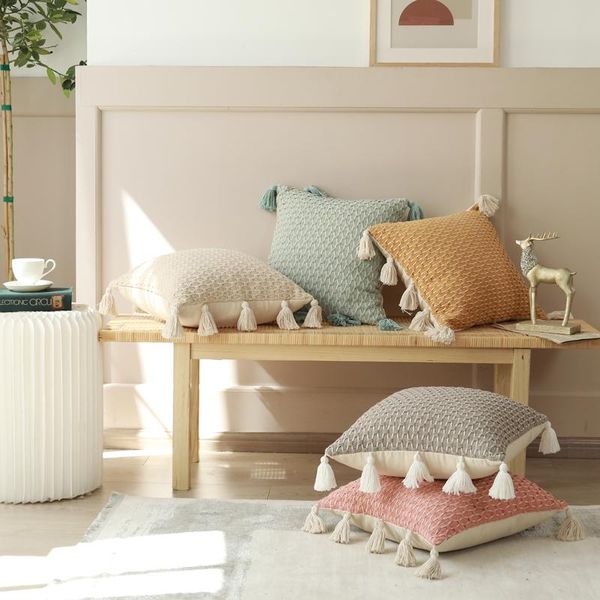 cushion/decorative pillow 1pc nordic cushion cover 45x45 cotton linen knitted pilowcase for bed solid color with tassel sofa decorative
cushion/decorative pillow 1pc nordic cushion cover 45x45 cotton linen knitted pilowcase for bed solid color with tassel sofa decorative
