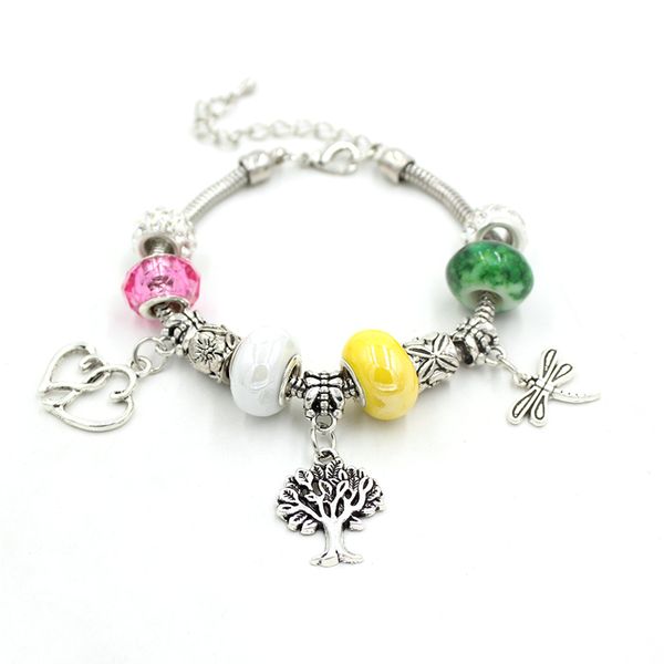 new arrival heart tree of life charm bracelets for women gift pulsera bijoux big hole lampwork beaded bracelet christmas holiday gifts jewel, Golden;silver
new arrival heart tree of life charm bracelets for women gift pulsera bijoux big hole lampwork beaded bracelet christmas holiday gifts jewel, Golden;silver