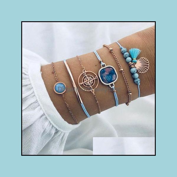 charm bracelets jewelry s1778 fashion vintage bracelet set geometric compass tassel beads chain 6pcs/set drop delivery 2021 w7hx3, Golden;silver
charm bracelets jewelry s1778 fashion vintage bracelet set geometric compass tassel beads chain 6pcs/set drop delivery 2021 w7hx3, Golden;silver
