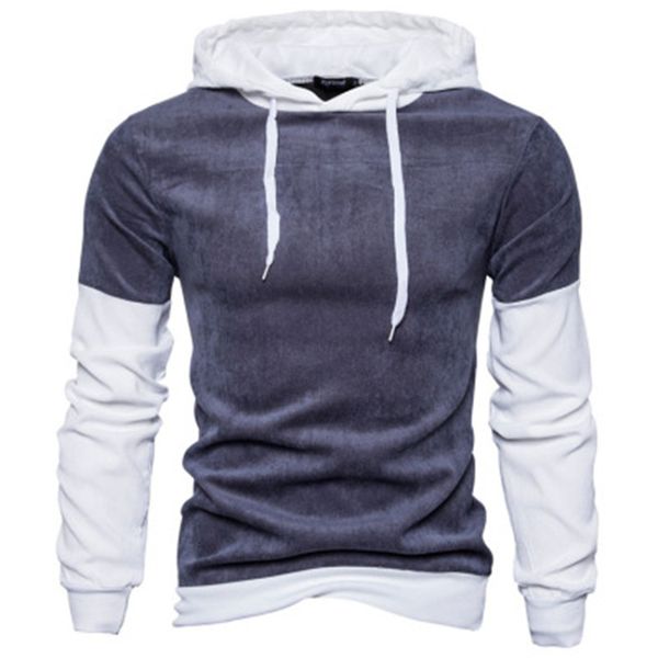 men's hoodies & sweatshirts mens splicing corduroy fashion trend long sleeve drawstring pullover male spring autumn casual loose hoode, Black
men's hoodies & sweatshirts mens splicing corduroy fashion trend long sleeve drawstring pullover male spring autumn casual loose hoode, Black