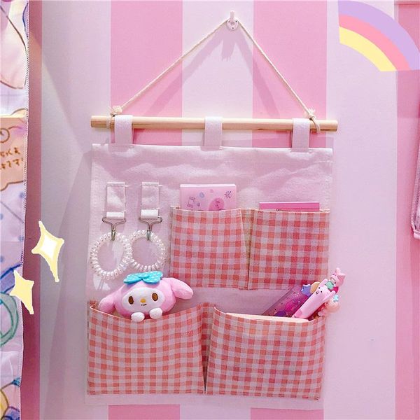 storage bags pink grid 5 pockets wardrobe wall door back hanging bag underwear sock tie organizer sundries pouch
storage bags pink grid 5 pockets wardrobe wall door back hanging bag underwear sock tie organizer sundries pouch