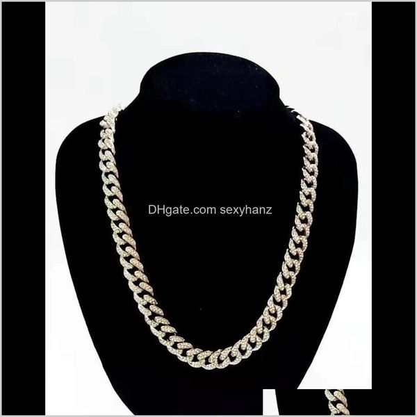 pendant necklaces & pendants jewelry drop delivery 2021 fashionable quality diamond inlaid high grade gold plated 12mm hip hop cuba necklace, Silver
pendant necklaces & pendants jewelry drop delivery 2021 fashionable quality diamond inlaid high grade gold plated 12mm hip hop cuba necklace, Silver