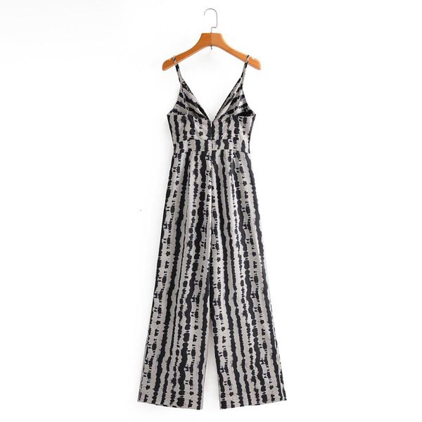 jumpsuits vintage v-neck animal print casual sleeveless women's wide-leg high waist backless chic female jumpsuit, Black;white
jumpsuits vintage v-neck animal print casual sleeveless women's wide-leg high waist backless chic female jumpsuit, Black;white