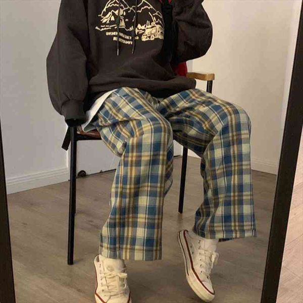 harajuku loose plaid pants women autumn oversized wide leg trousers female korean high waist checkered pants for woman, Black;white
harajuku loose plaid pants women autumn oversized wide leg trousers female korean high waist checkered pants for woman, Black;white