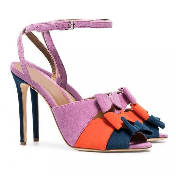 summer women's sandal mixed colors bow modern sandals high heels thin heel fashion ankle strap open toe sandalias, Black
summer women's sandal mixed colors bow modern sandals high heels thin heel fashion ankle strap open toe sandalias, Black