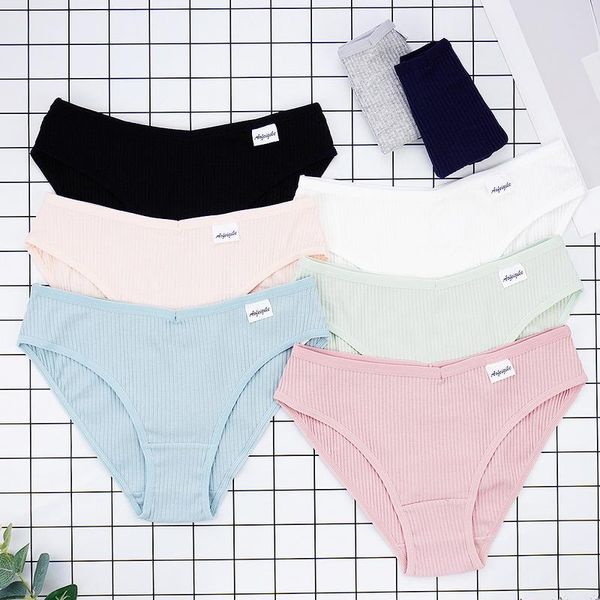 women's panties cotton soft underwear women briefs low-rise thread underpants woman panty knickers s-xxl v-waist shorts, Black;pink
women's panties cotton soft underwear women briefs low-rise thread underpants woman panty knickers s-xxl v-waist shorts, Black;pink