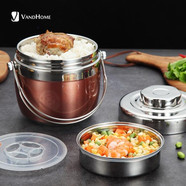 dinnerware sets vandhome vacuum thermal lunch box 304 stainless steel bento portable for kids school containers storage picnic set
dinnerware sets vandhome vacuum thermal lunch box 304 stainless steel bento portable for kids school containers storage picnic set