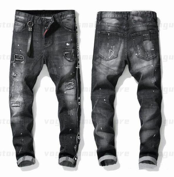 mens cool rips stretch designer jeans distressed ripped biker slim fit washed motorcycle denim men s hip hop fashion man pants 2021gxrp, Blue
mens cool rips stretch designer jeans distressed ripped biker slim fit washed motorcycle denim men s hip hop fashion man pants 2021gxrp, Blue