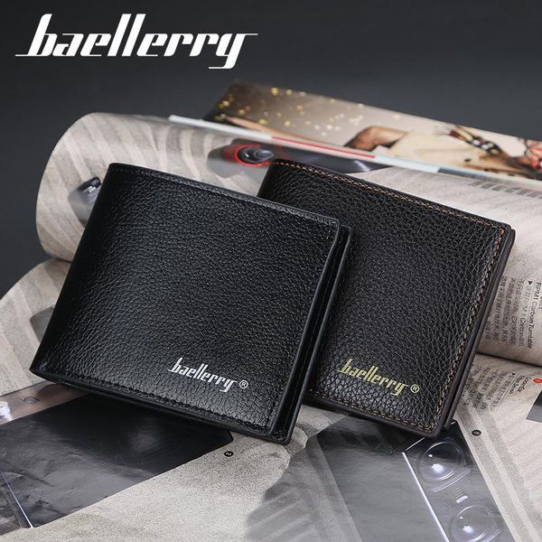wallets 2021 men short wallet bifold faux leather money purse clutch card holder male solid business slim, Red;black
wallets 2021 men short wallet bifold faux leather money purse clutch card holder male solid business slim, Red;black