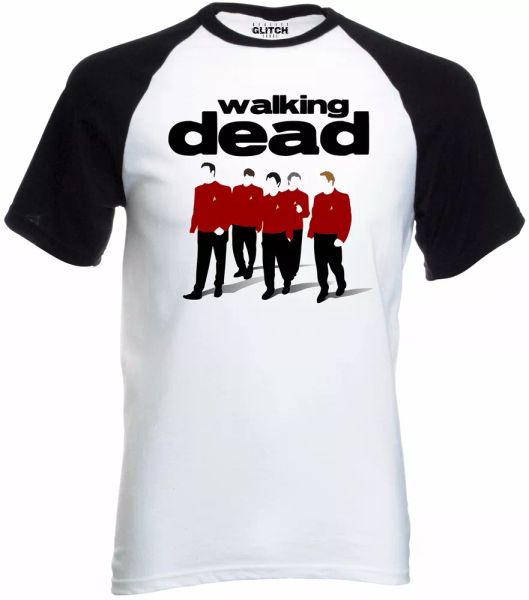 dead red mens shirts baseball t-shirt - reservoir dogs star trek enterprise fan, White;black
dead red mens shirts baseball t-shirt - reservoir dogs star trek enterprise fan, White;black
