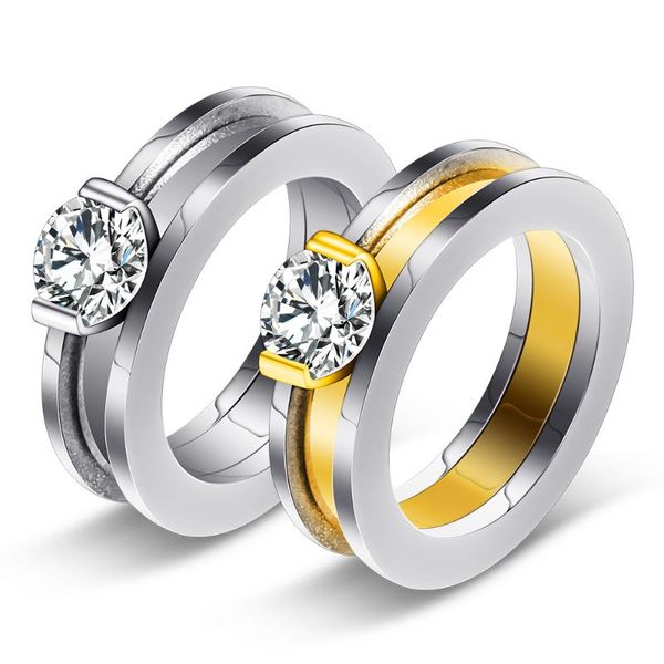 wedding rings gold color stainless steel bow made with austrian crystal cubic zirconia women engament, Slivery;golden
wedding rings gold color stainless steel bow made with austrian crystal cubic zirconia women engament, Slivery;golden