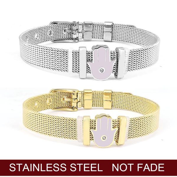 cute bear stainless steel fatima hand charm bracelets for women men lucky friendship bracelet couples jewelry, Golden;silver
cute bear stainless steel fatima hand charm bracelets for women men lucky friendship bracelet couples jewelry, Golden;silver