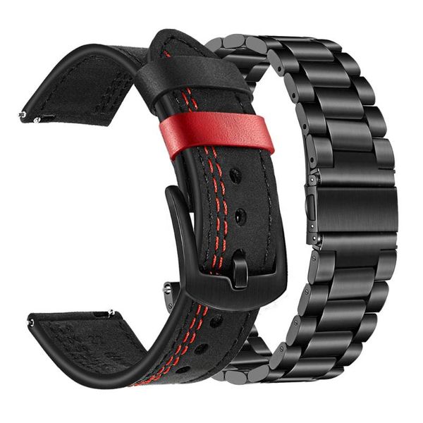 watch bands for galaxy 46mm/gear s3 frontier/classic band sets, 22mm 20mm bracelet strap samsung active 2 40mm 44mm, Black;brown
watch bands for galaxy 46mm/gear s3 frontier/classic band sets, 22mm 20mm bracelet strap samsung active 2 40mm 44mm, Black;brown