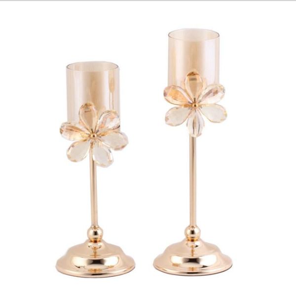 crystal candlestick wedding wrought iron candle plating crafts home decoration high-end candlelight dinner supplies holders
crystal candlestick wedding wrought iron candle plating crafts home decoration high-end candlelight dinner supplies holders