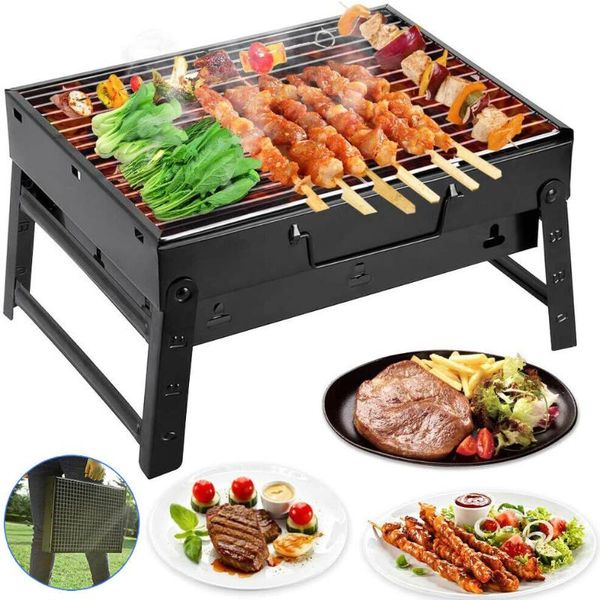 tools & accessories foldable barbecue grill outdoor practical bbq charcoal grills stainless steel camping cooking skewers picnic
tools & accessories foldable barbecue grill outdoor practical bbq charcoal grills stainless steel camping cooking skewers picnic