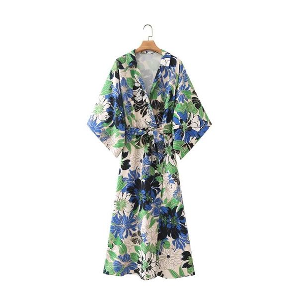 casual dresses women flower printing sashes wrap dress female raglan sleeve clothes lady loose vestido d8510, Black;gray
casual dresses women flower printing sashes wrap dress female raglan sleeve clothes lady loose vestido d8510, Black;gray