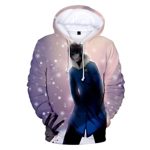 men's hoodies & sweatshirts creepypasta casual hoodie sweatshirt spring autumn male trend harajuku streetwear hip hop long sleeve, Black
men's hoodies & sweatshirts creepypasta casual hoodie sweatshirt spring autumn male trend harajuku streetwear hip hop long sleeve, Black