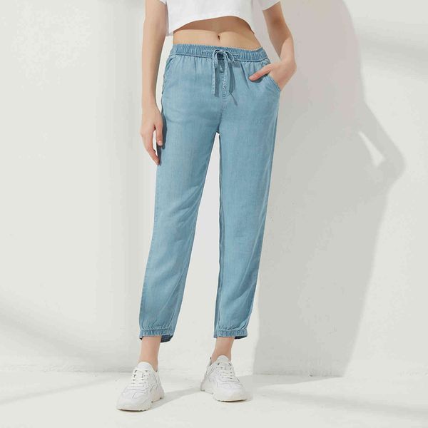 women's jeans calça jeans feminina wixra, folgada, elástica, com cadarço, novo, fino, estilo verão, harem, cintura alta, botões sck3, Blue
women's jeans calça jeans feminina wixra, folgada, elástica, com cadarço, novo, fino, estilo verão, harem, cintura alta, botões sck3, Blue