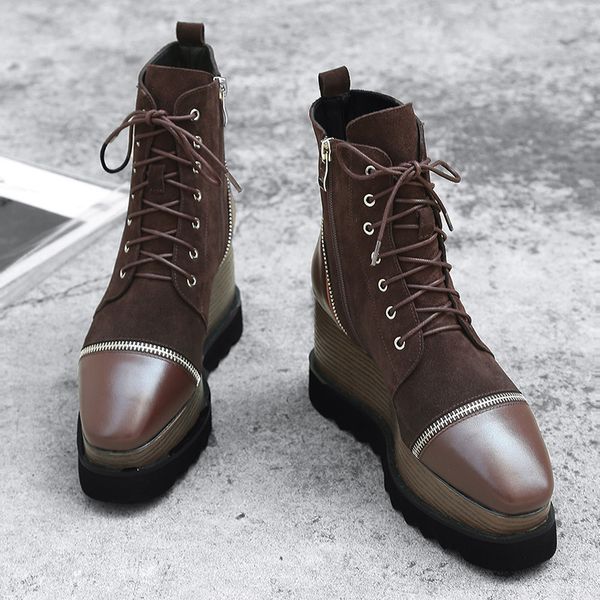 norberg genuine leather women boots autumn winter cow suede bullet ankle boots for women short plush inside zipper 210507, Black
norberg genuine leather women boots autumn winter cow suede bullet ankle boots for women short plush inside zipper 210507, Black