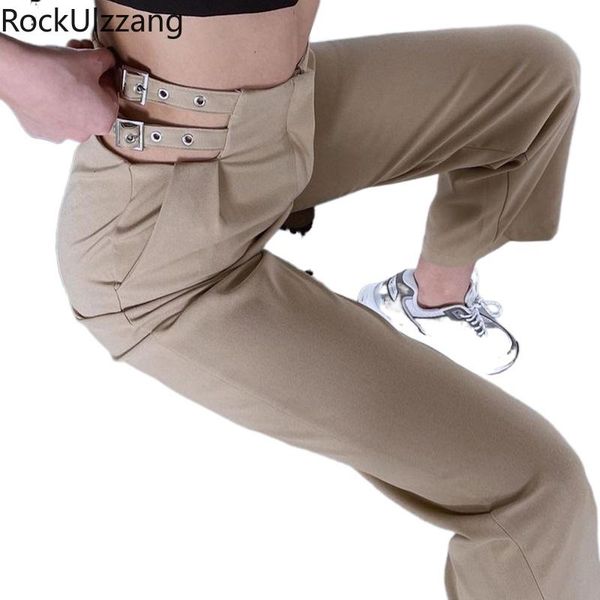 women's pants & capris high waist techwear side double eyelet belt style hollow cargo loose straight khaki black fashion streetwear pan, Black;white
women's pants & capris high waist techwear side double eyelet belt style hollow cargo loose straight khaki black fashion streetwear pan, Black;white