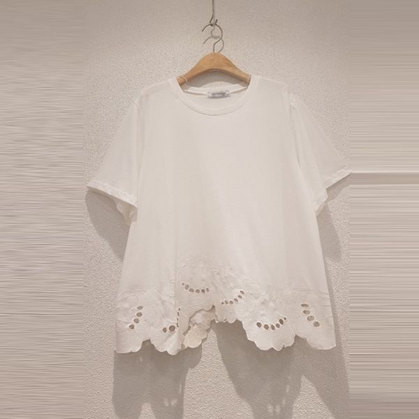 spring summer new solid all match lace patchwork loose o neck short sleeve fashion woman tshirts 210421, White
spring summer new solid all match lace patchwork loose o neck short sleeve fashion woman tshirts 210421, White