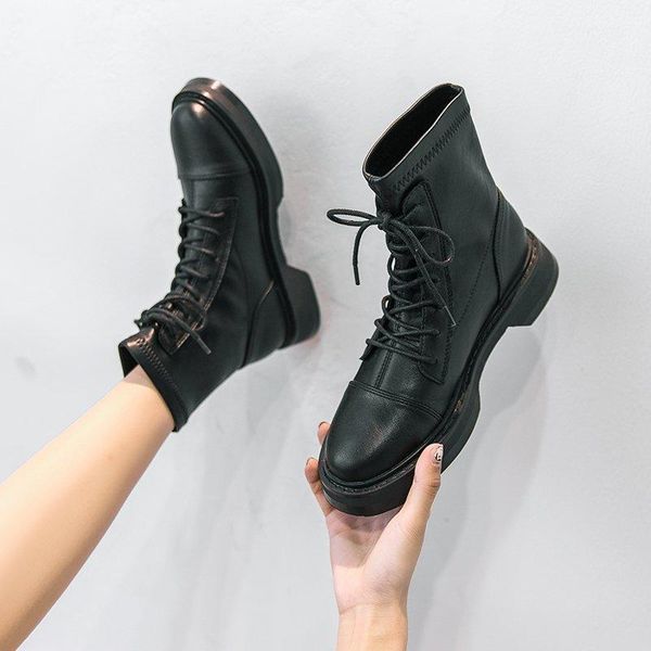 boots ankle for women shoes woman autumn solid black leather female winter lace up platform motorcycle plus size
boots ankle for women shoes woman autumn solid black leather female winter lace up platform motorcycle plus size