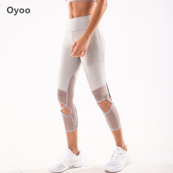 yoga outfits oyoo grey cutout calf leggings high waist fitness sport pants for women black mesh panels gym, White;red
yoga outfits oyoo grey cutout calf leggings high waist fitness sport pants for women black mesh panels gym, White;red
