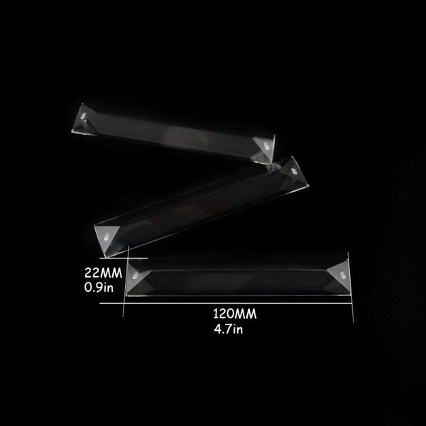 100pcs/lot ,22x120mm crystal glass trangle pendant , chandelier for wedding/curtain parts
100pcs/lot ,22x120mm crystal glass trangle pendant , chandelier for wedding/curtain parts