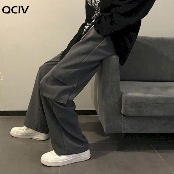 spring and summer men's trousers japanese overalls loose straight-leg hong kong style all-match pants wide-leg punk, Black
spring and summer men's trousers japanese overalls loose straight-leg hong kong style all-match pants wide-leg punk, Black