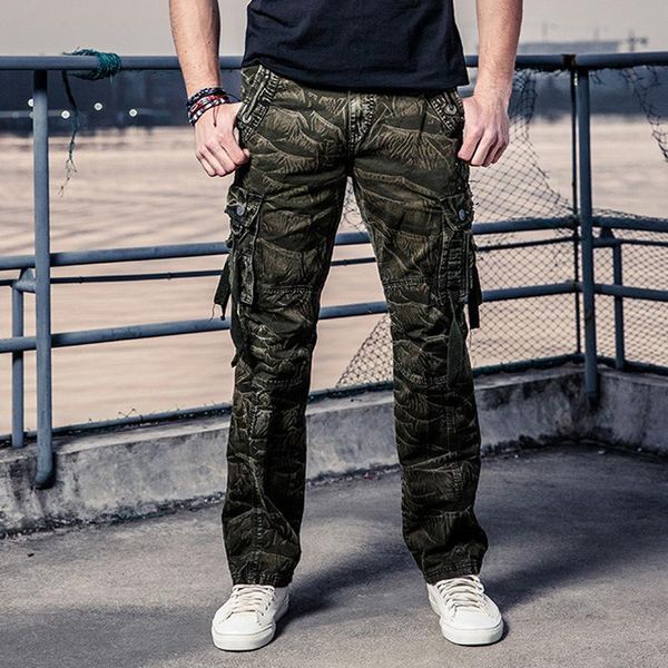 men's pants mens cargo multi-pockets baggy men casual trousers pantalon hombre overalls army camouflage, Black
men's pants mens cargo multi-pockets baggy men casual trousers pantalon hombre overalls army camouflage, Black
