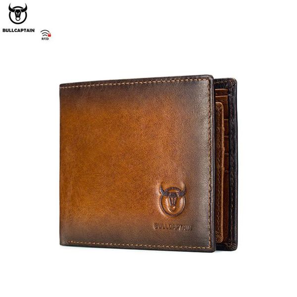 wallets bullcaptain rfid shielding men's leather wallet double fold slim id bag genuine short male purse card holder, Red;black
wallets bullcaptain rfid shielding men's leather wallet double fold slim id bag genuine short male purse card holder, Red;black