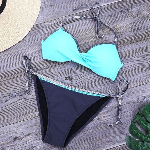 solid push up bikini set women swimwear bandage bathing suit summer plus size swimsuit female beachwear xxl biquiniby air 
solid push up bikini set women swimwear bandage bathing suit summer plus size swimsuit female beachwear xxl biquiniby air