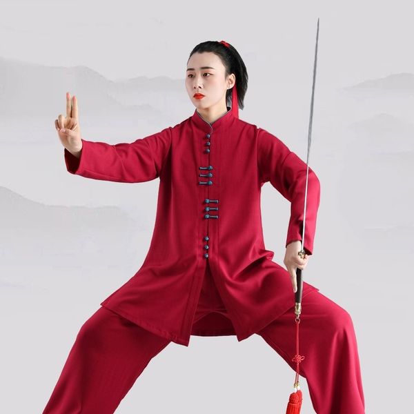 tai chi uniform kung fu outfit oriental wushu performance costume martial arts morning exercise taichi wing chun suit 12496, Red
tai chi uniform kung fu outfit oriental wushu performance costume martial arts morning exercise taichi wing chun suit 12496, Red