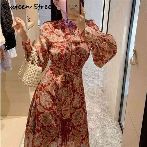spring vintage dress for woman floral printed long sleeve high waist vestidos ladies burgundy silk elegant dresses 210603, Black;gray
spring vintage dress for woman floral printed long sleeve high waist vestidos ladies burgundy silk elegant dresses 210603, Black;gray