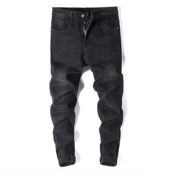 men's jeans black men slim fit skinny denim pants casual stretch fashion designer male trousers for streetwear cowboys, Blue
men's jeans black men slim fit skinny denim pants casual stretch fashion designer male trousers for streetwear cowboys, Blue