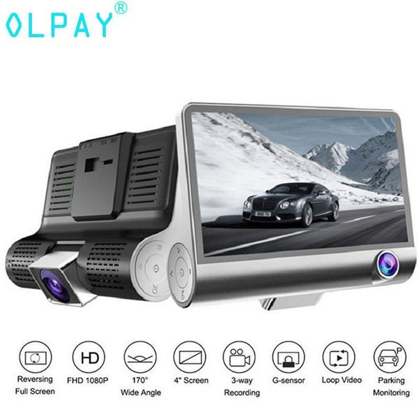 lens 4'' car dvr fhd three video recorder camera 170 wide angle dash cam g-sensor and night vision camcorder dvrs
lens 4'' car dvr fhd three video recorder camera 170 wide angle dash cam g-sensor and night vision camcorder dvrs