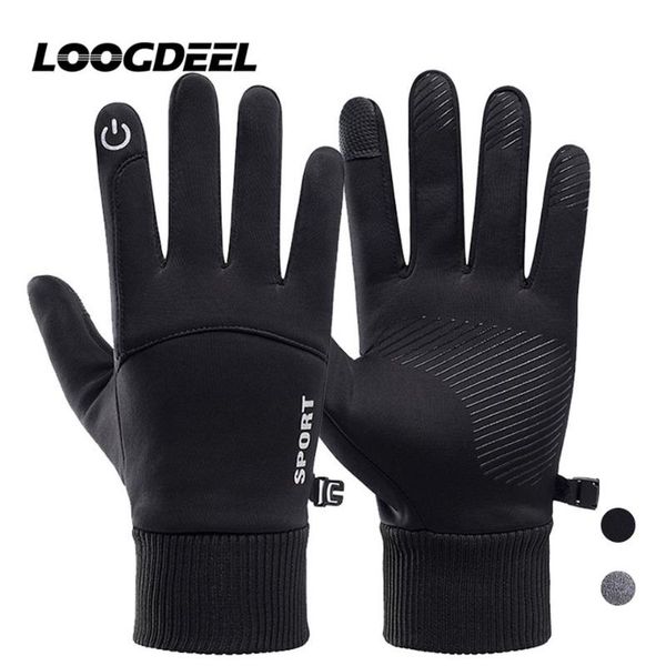 cycling gloves loogdeel thermal windproof waterproof outdoor movement touch screen add wool thick riding bike motorcycle, Black
cycling gloves loogdeel thermal windproof waterproof outdoor movement touch screen add wool thick riding bike motorcycle, Black