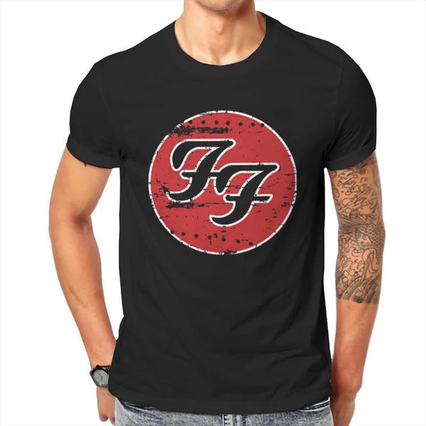 men's t-shirts retro punk, foo fighters t-shirt men summer, White;black
men's t-shirts retro punk, foo fighters t-shirt men summer, White;black