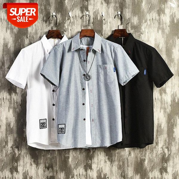 hong kong style casual short-sleeved shirt men's japanese qingliu loose all-match stall supply #y011, White;black
hong kong style casual short-sleeved shirt men's japanese qingliu loose all-match stall supply #y011, White;black