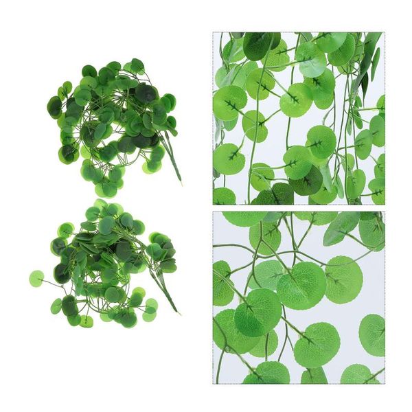 decorative flowers & wreaths 2pcs artificial hanging plants fake plant leaves for wall house room decoration
decorative flowers & wreaths 2pcs artificial hanging plants fake plant leaves for wall house room decoration
