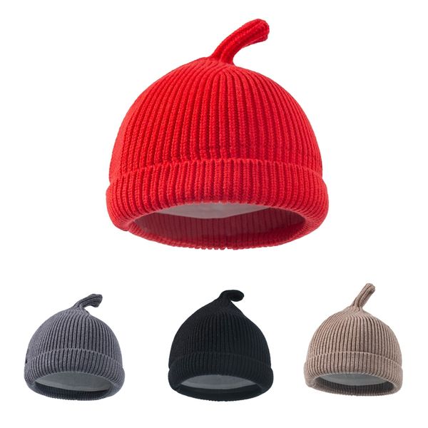 16*13 cm solid color thickened baby girls hats fashion warm knitting wool striped cap newborn headwear birthday gift p props, Yellow
16*13 cm solid color thickened baby girls hats fashion warm knitting wool striped cap newborn headwear birthday gift p props, Yellow